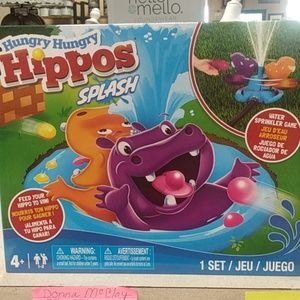 Hungry Hungry Hippo Splash Water Game NIB